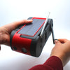 RunningSnail Solar Powered Hand Crank AM/FM/NOAA Weather Alert Radio