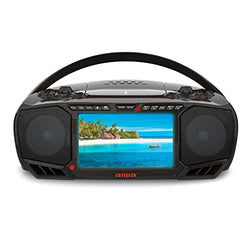portalbe boombox with cd and dvd player