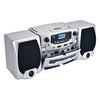 Supersonic Bluetooth 5.0 Audio System with CD, Radio and Cassette, USB inputs, Detachable Speakers, AC/DC, Remote Included