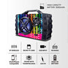 Boombox with wireless BT, micro TF card, usb and sound thumping bass