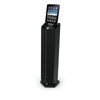 Bluetooth Enabled Tower Speaker with Subwoofer FM radio black color