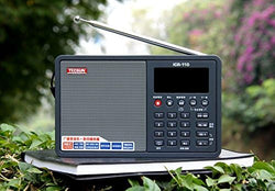 TECSUN ICR-110 AM/FM radio with 8GB microSD card