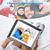 Large Digital Photo Frame 19-inch Photo Frame - Dual WiFi Picture Frame Wall Mountable, Light Sensor, 64GB Full Function, Easy Setup to Share Photos or Videos Instantly via App