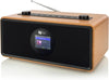 Ocean Digital Wi-Fi Internet Radio with Stereo Speakers, Alarm Clock, Sleep Timer, Line Out, Aux in, Relaxation and Sleep Aid