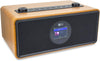 Ocean Digital Wi-Fi Internet Radio with Stereo Speakers, Alarm Clock, Sleep Timer, Line Out, Aux in, Relaxation and Sleep Aid