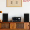 Sharp 200W Audio System with Wireless Bluetooth Streaming & MP3/CD Player, USB Port, AM/FM Digital Tuner, Aux Input