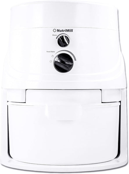 NutriMill Classic Grain Mill, 1200 Watt Power, Grinds 5 Cups Per Minute