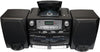 Supersonic Black Edition Vintage Bluetooth Stereo System Home Music Audio System,CD/MP3 Player,AM/FM Radio,Dual Cassette Player/Rec USB inputs