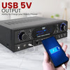 Pyle Home Bluetooth Theater Receiver AMPLIFIER with 500 Watts, MP3/USB/FM & Karaoke