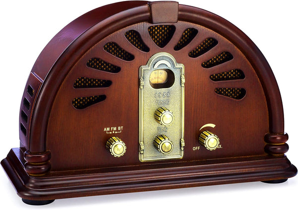 clearclick VR44 vintage wooden radio