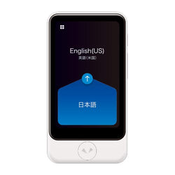 Pocketalk Plus Real Time Two-Way Voice Translator with Camera & Image Translation