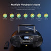 boombox with multiple playback modes