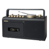 Jensen Portable Retro Stereo with AM/FM Radio & Tape Cassette Player/Recorde