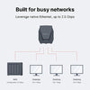 Synology Dual-Band Wi-Fi 6 Router with 2.5Gbps Support and Configurable WAN/LAN