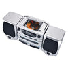 Supersonic Shelf Audio System with CD, Bluetooth, Radio and Cassette