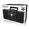 Jensen Portable Stereo Bluetooth CD Cassette Music System 