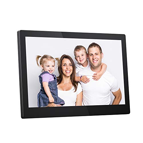 15.6" WiFi Digital Photo Frame with Touch Screen & Instant Share via App, Email, Cloud