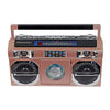 Studebaker 80's Retro Street Bluetooth Boombox with Radio, CD Player
