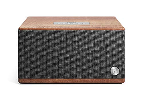 Audio Pro BT5 Wireless Bluetooth Speaker - Portable, Bluetooth 4.0 w/ 3.5mm Aux, 40W, Powered Speaker with Bass Reflex - Walnut