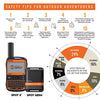 Spot X Portable Satellite Messenger with for Hiking, Camping, Cars