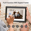 FULLJA 15" WiFi Smart Digital Photo Frame with Motion Sensor, Photos Sharing & Unlimited Cloud Storage