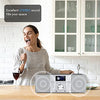 All-in-One Music System with CD Player, Radio, Bluetooth & USB MP3