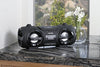 Toshiba Portable CD Boom Box with FM Radio, Remote & LED Lights