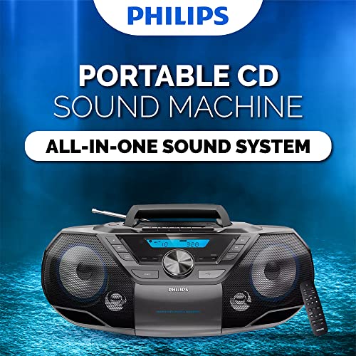 Philips Portable CD Player Bluetooth with Cassette All in one Powerful ...