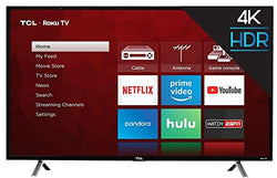 TCL 43 Inch Ultra HD 4K Roku Smart LED TV