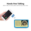 Micro SD Card Reader, AUX Line-in, USB driver, Mic, Rechargeable, 7W Audio Driver, Blue Color