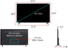 TCL 65S425 65 Inch 4K UHD HDR Smart Roku TV exact dimensions