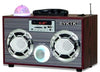 Sykik Bluetooth Audio Boombox with Disco Light Show