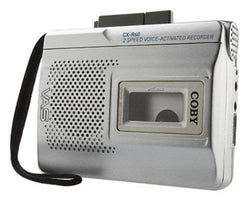 Coby Voice Activated Cassette Recorder